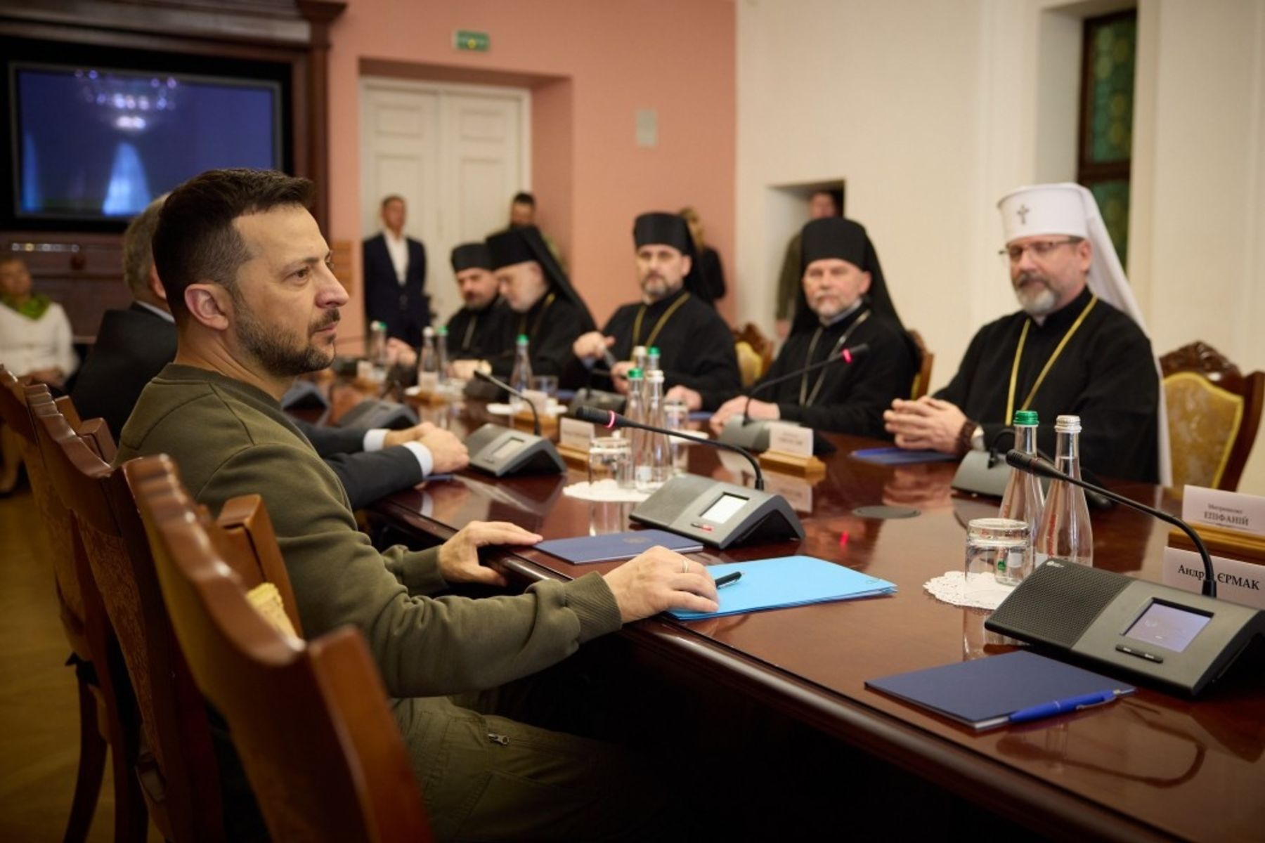 Владика Михаїл Бубній взяв участь у зустрічі з президентом України