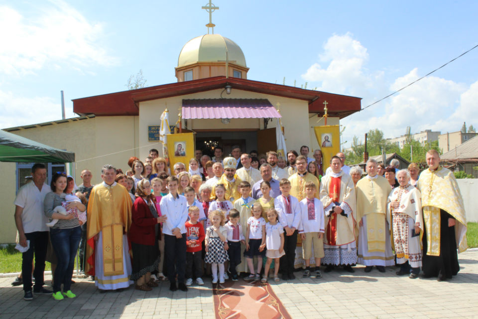 Канонічна візитація парафії у м. Роздільна