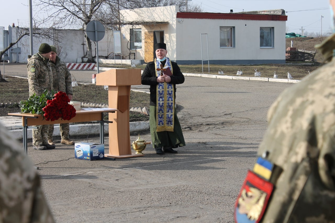 Урочисті заходи у Військовій частинй А1325