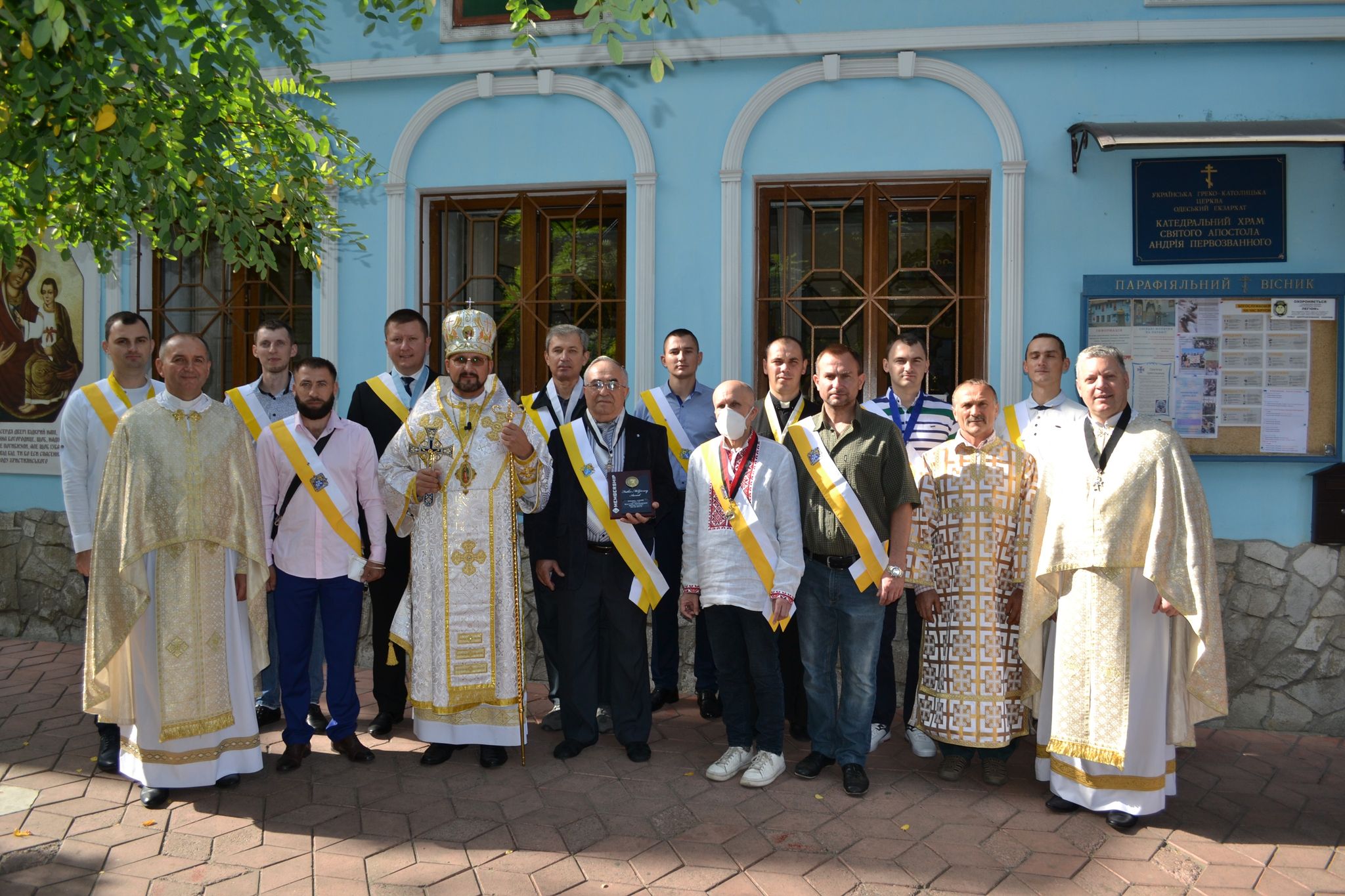 В Одесі відбулася церемонія введення в уряд офіцерів Лицарів Колумба