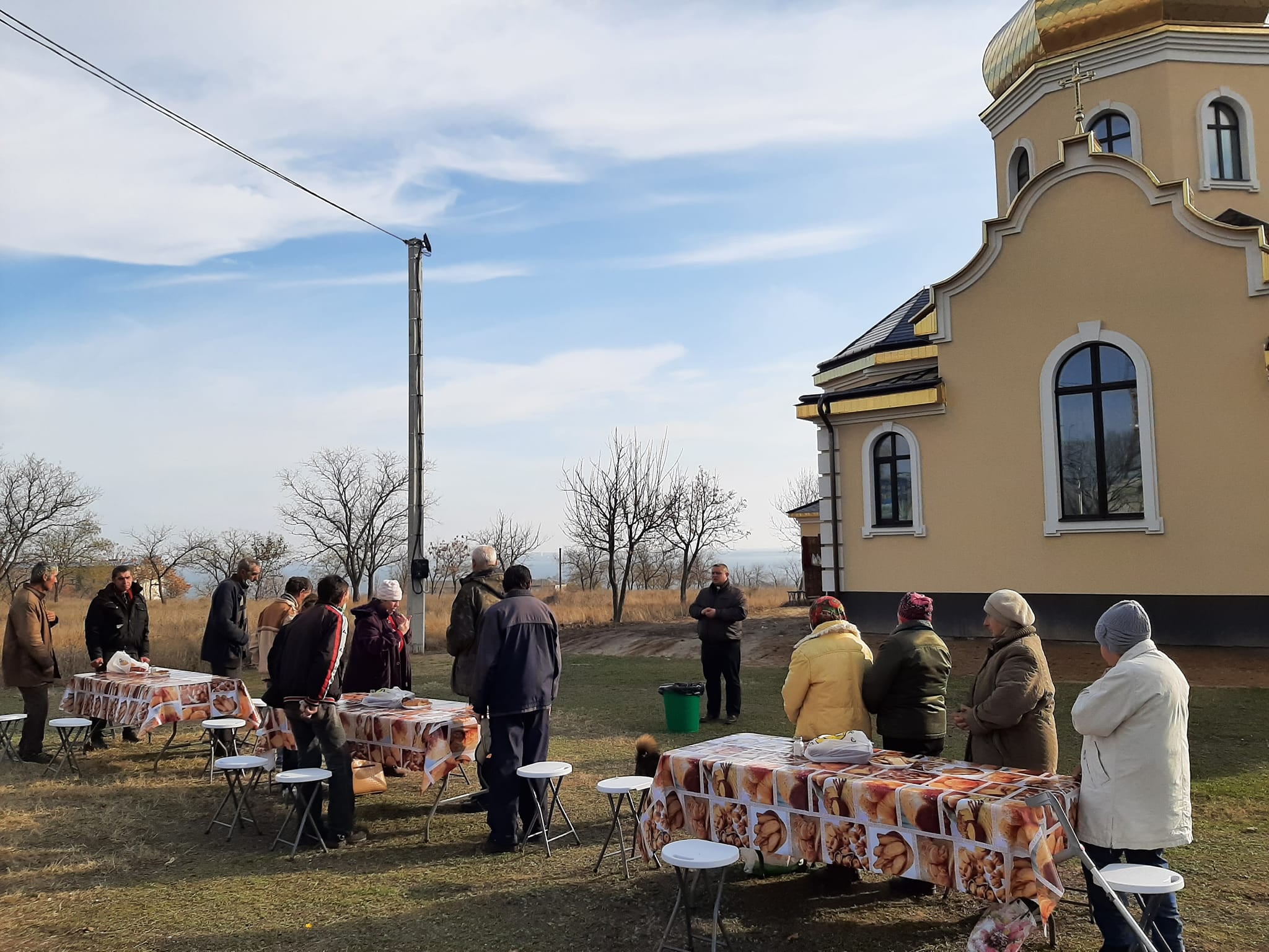 Парафія м. Берислав долучилися до благодійної акції «Нагодуй убогого»