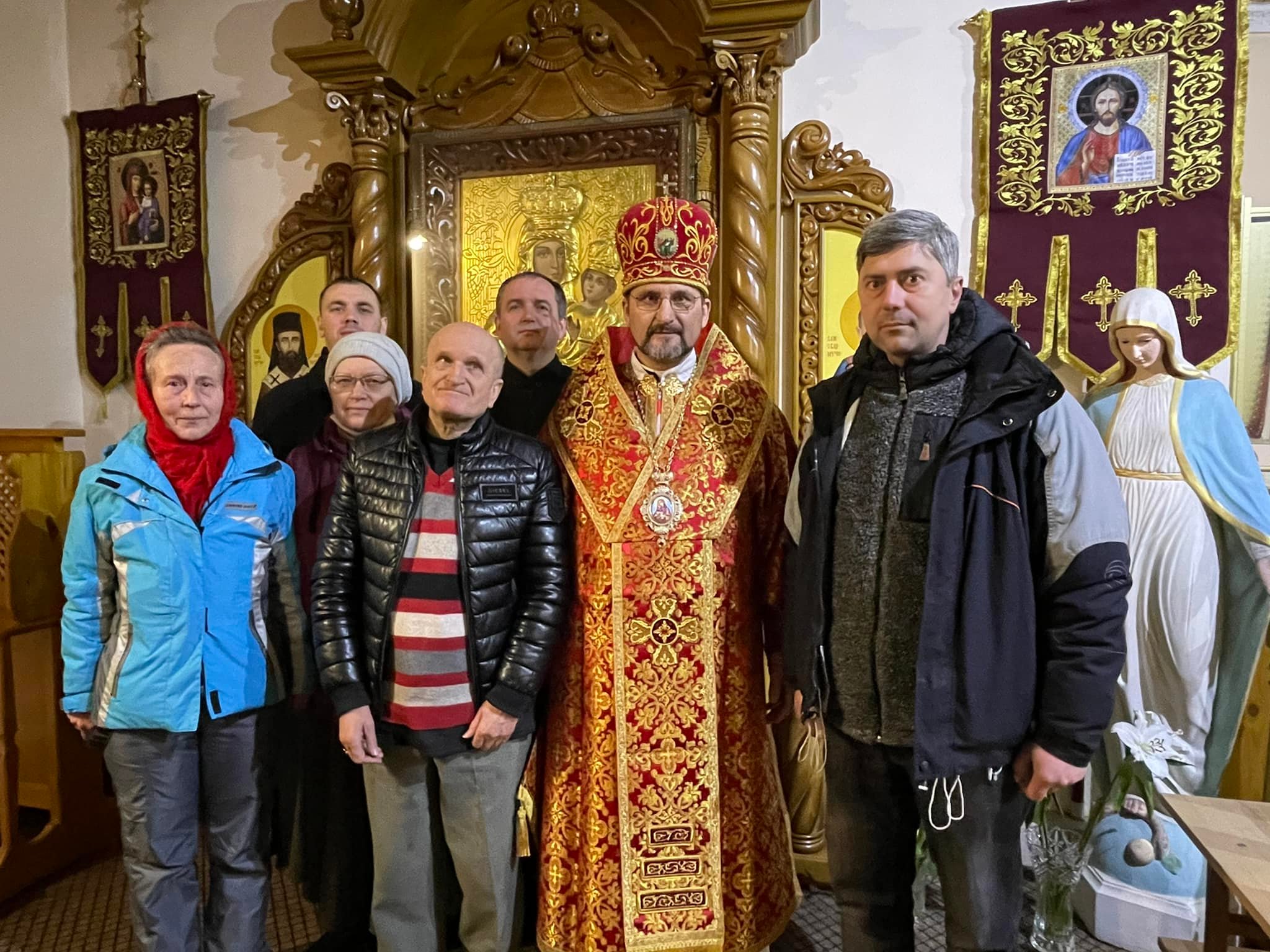 Владика Михаїл в Одесі єднався у молитві зі Святішим Отцем Франциском