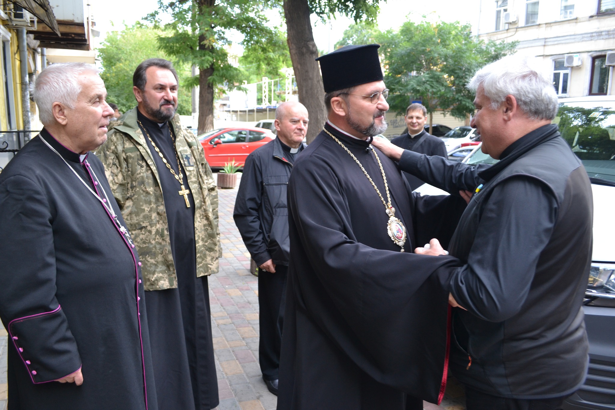 Кардинал Конрад Краєвський в Одесі зустрівся з духовенством та вірними Одеського екзархату УГКЦ