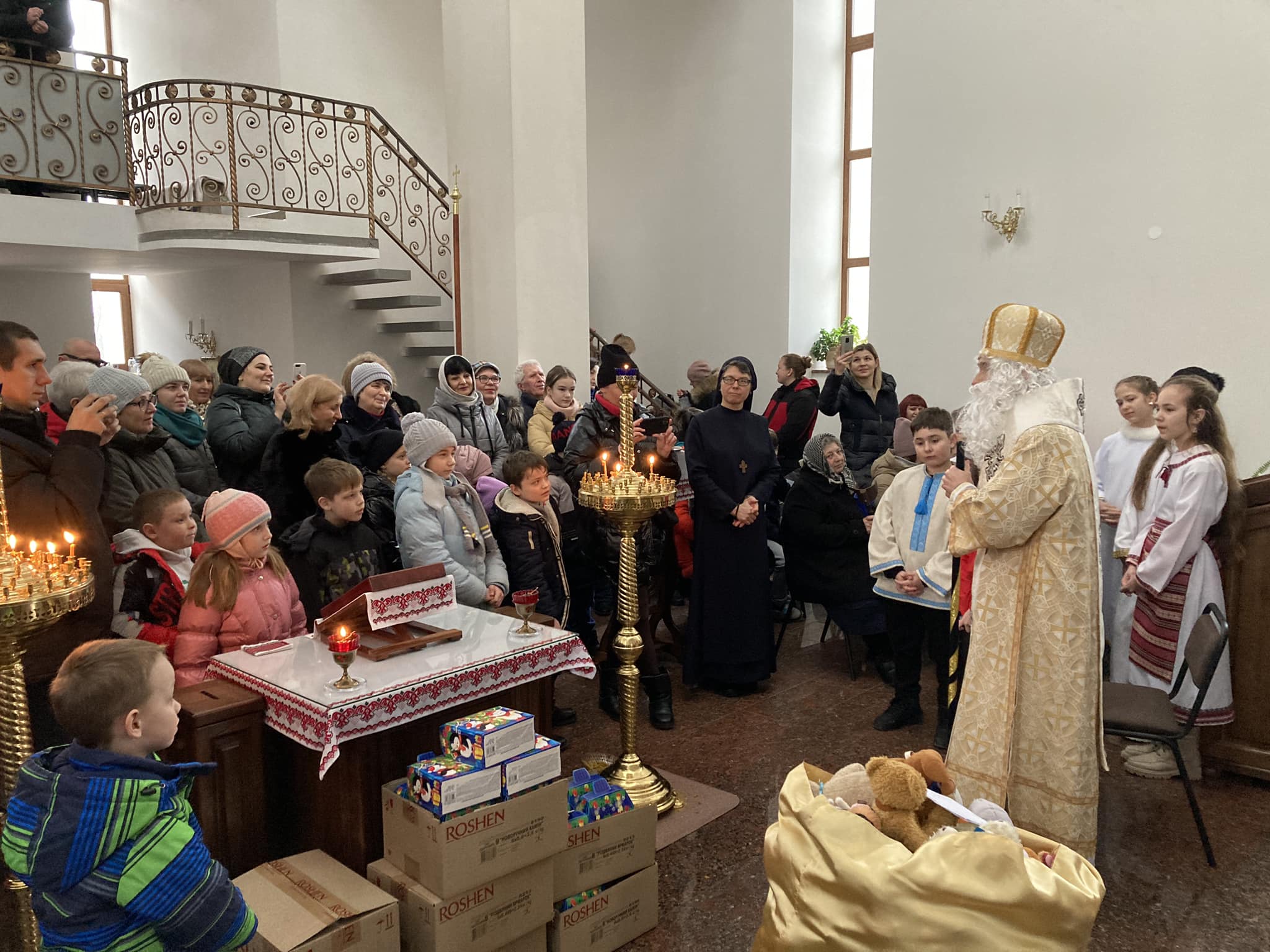 Святий Миколай у Кропивницькій парафії