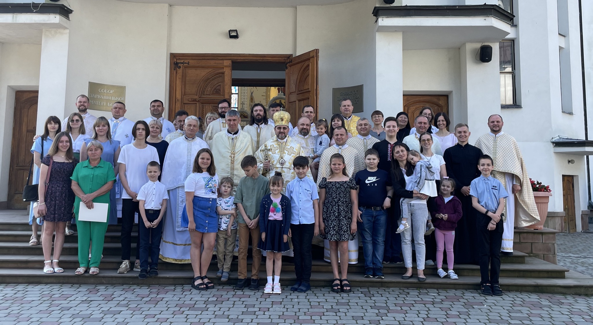 У Зарваниці завершився перший тур реколекції для священичих родин Одеського екзархату