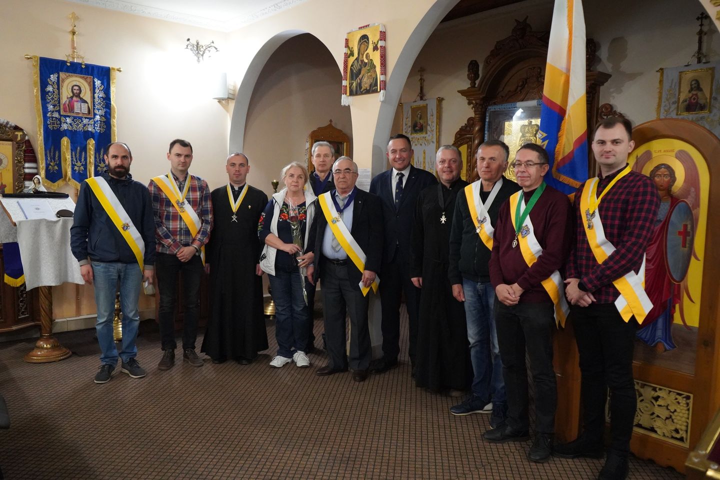 В Одесі відбулася церемонія введення в уряд офіцерів Одеської Ради Лицарів Колумба