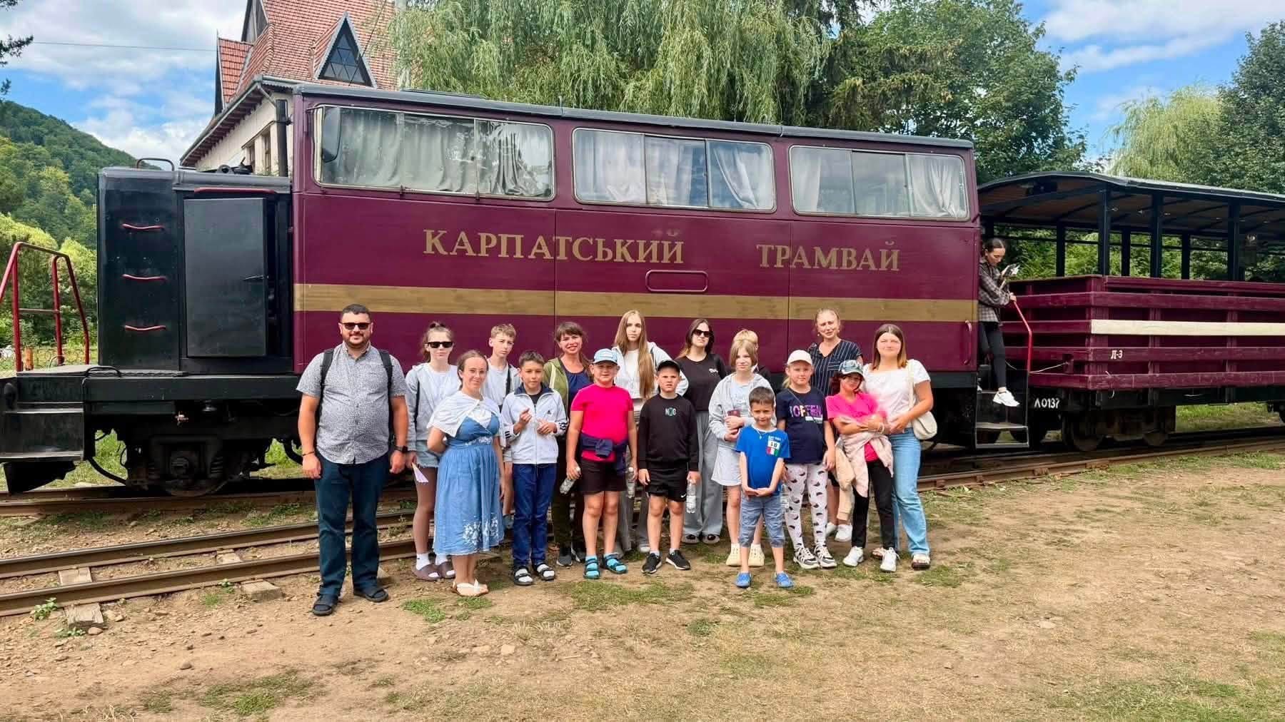 У Гошеві провели літній табір для дітей із Херсона